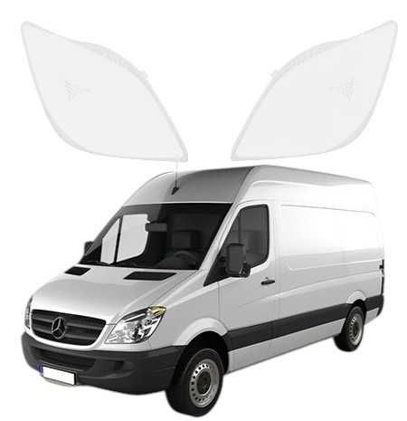 Стъкла за фар Mercedes Sprinter 906 2006-2014 , Капаци за фар / стъкла Sprinter 906