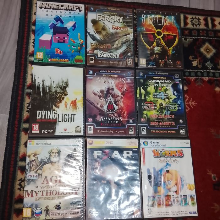Игровые диски, Б/У.
