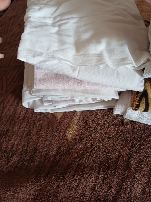 Цял лот с одеяла,чаршафчета и  пеленки