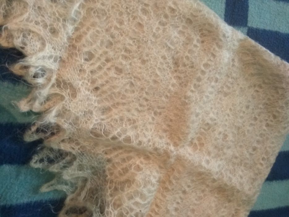 Обмен платок пуховый.