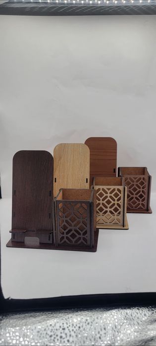 Telefon podstavkasi qalamdon bilan 2 in 1