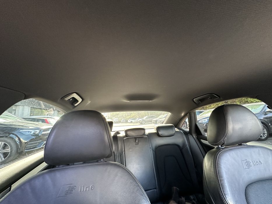 Plafon negru s line audi a4 b8.5 berlina sedan