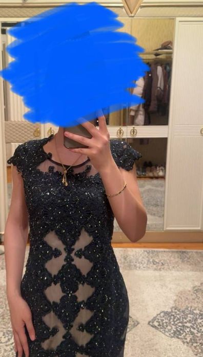 Вечернее роскошное платье