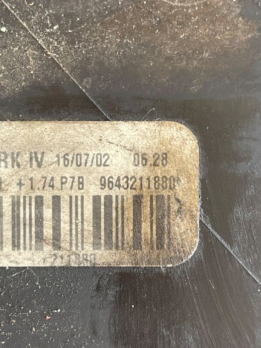 Carcasa Termostat Peugeot 307 Sw 3H 2002 - 2009 2.0 Hdi 90 Rhy (Dw10Td