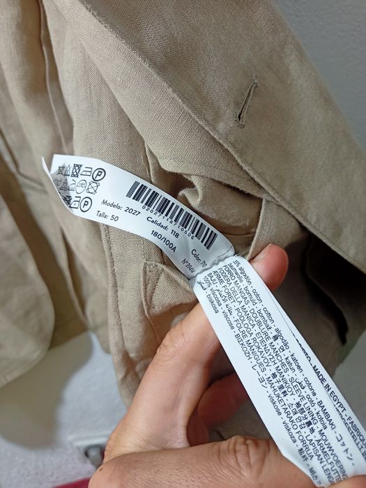 Massimo Dutti ленено сако