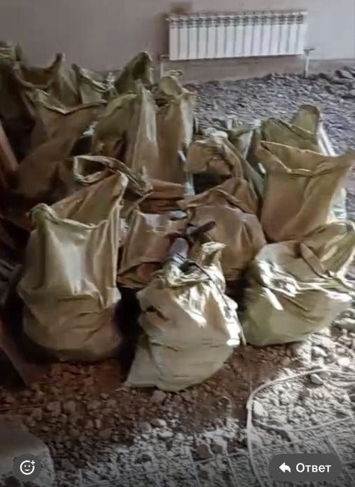 стройтельный мусор 250-300 мешков