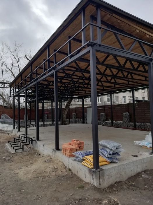 Металлоконструкций, Навес, Решотка ишларини киламиз