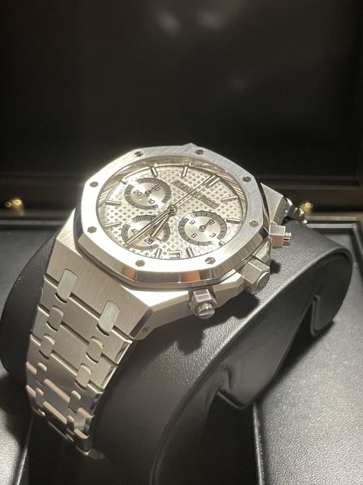 Часовник Audemars Piguet Royal Oak Chronograph White Dial