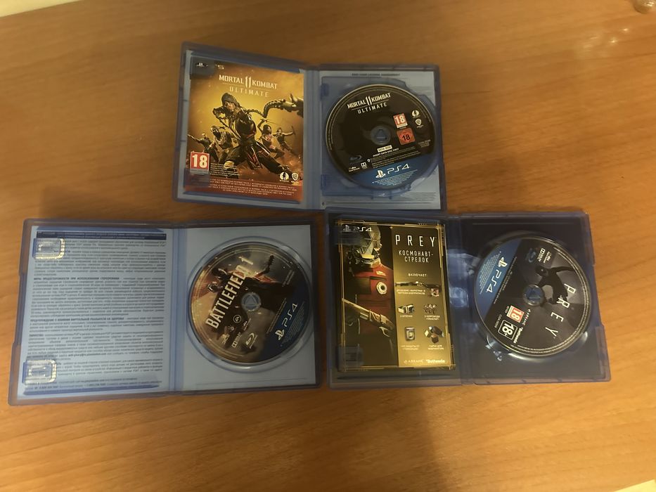 3 игры на пс 4-5