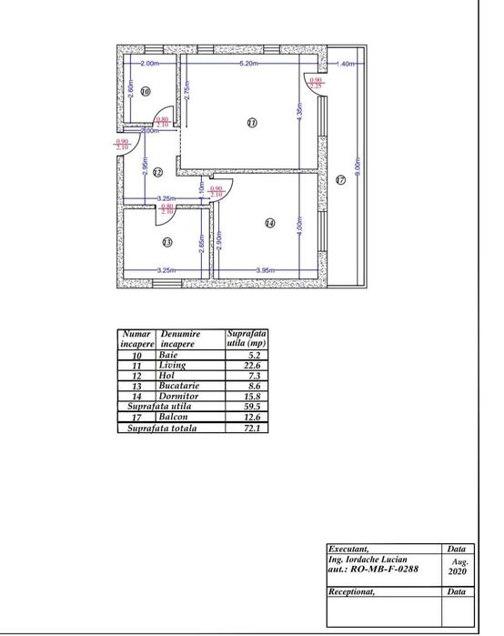 Apartament 2 camere Fundeni