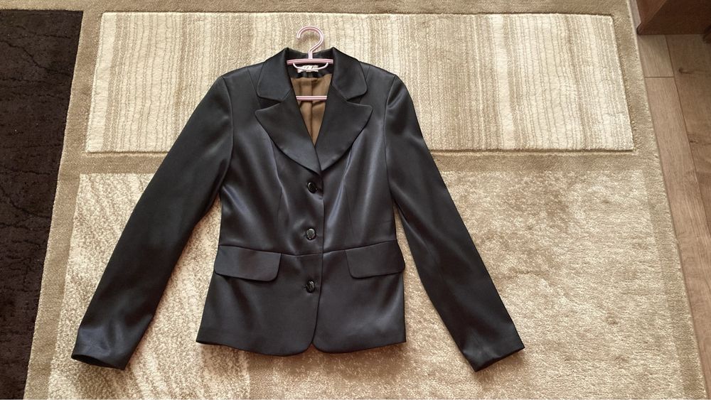 Sacou elegant negru marimea 36