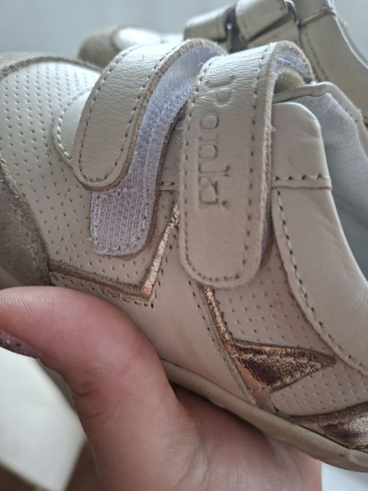 Обувки на Ponki естествена кожа