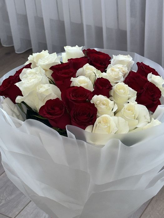 Свежие красивые розы