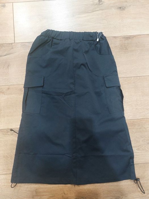 Блузка юбка карго темно синий