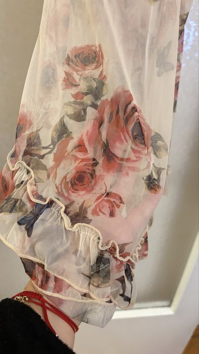 Нощница/рокля с рози