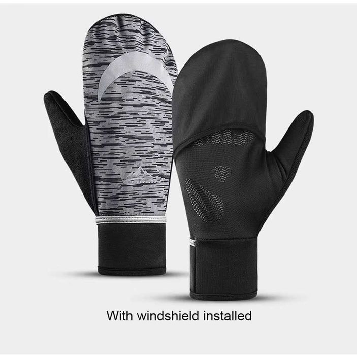 Спортивные перчатки ветрозащитные, перчатки для бега и велосипеда