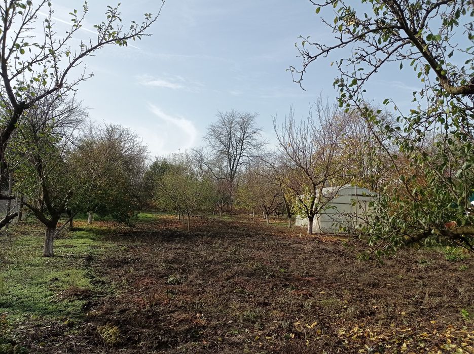 Селска къща, на тиха улица с много цветя