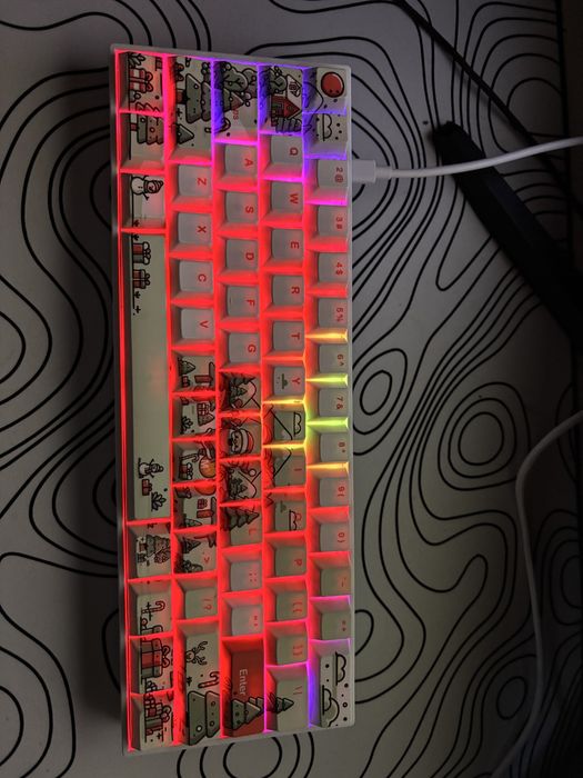 Tastatura santa qwerty key