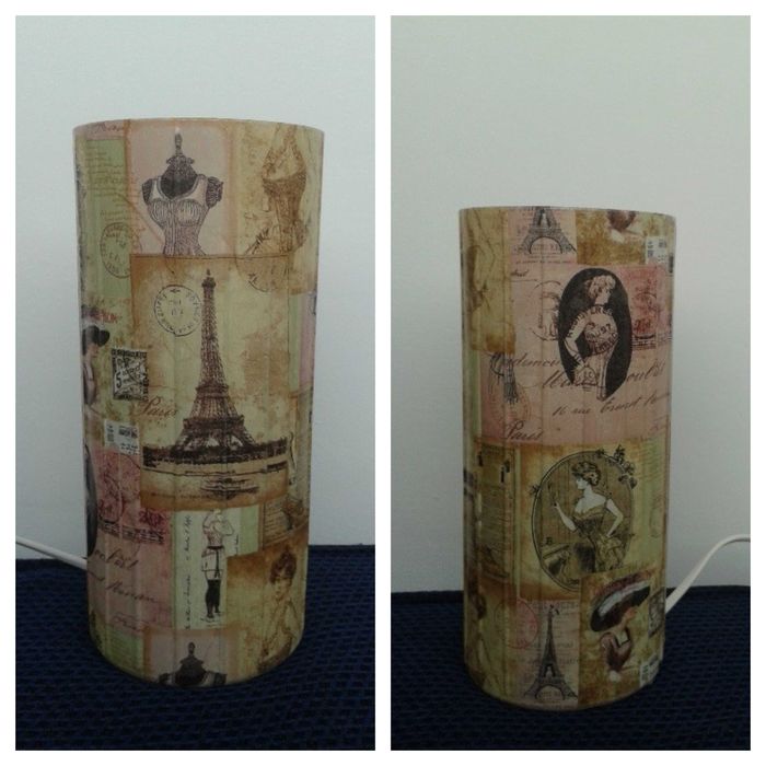 Veioză de sticlă handmade