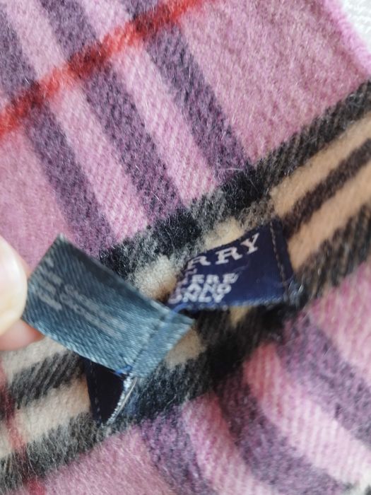 Burberry винтидж кашмирен шал