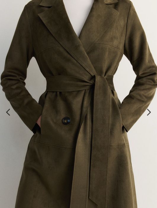 Палто от изкуствен велур Reserved