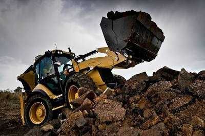 Экскаватор-погрузчик Caterpillar 444