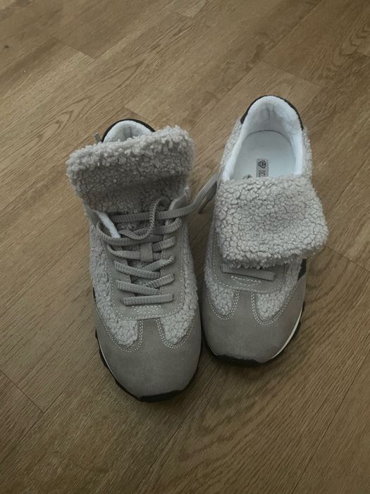 Замшевые кроссовки keddo