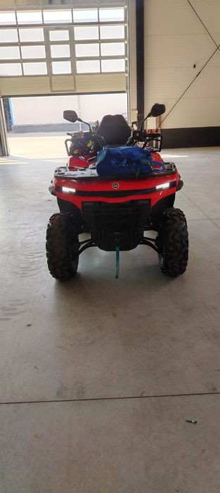Atv cf moto c5 2026 gen 4 (1600 km) atv nou  cumpărat de la atv rom cu garanție.