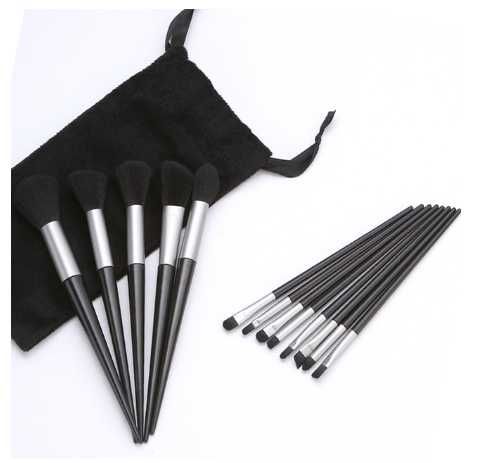 Set 13 pensule machiaj moi, pufoase, fard, pudră - Bucuresti