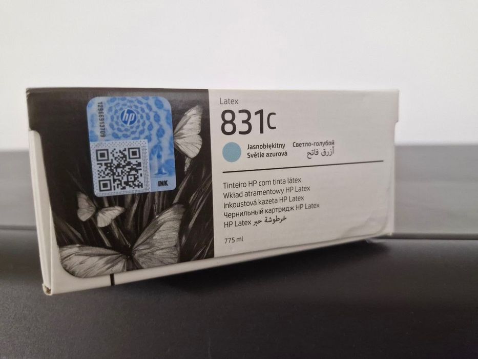 Мастило HP Latex 831C 775 ml Light Cyan