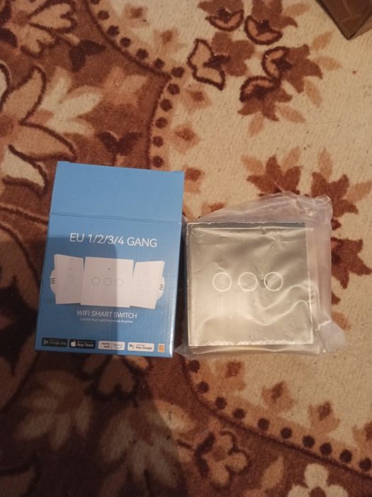 Выключатель wi-fi чёрный