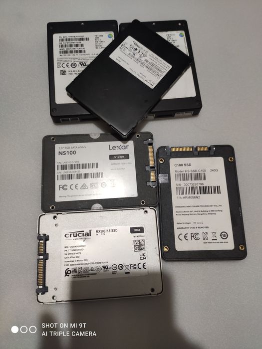 Продам SSD на ноутбук 240 Гб