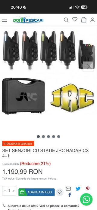 Vând set Avertizori 4+1 Statie Jrc Radar Cx ,