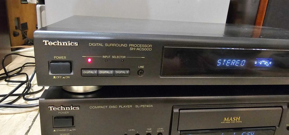 Procesor Technics SH-AC500 cap de serie stare foarte buna, test video!