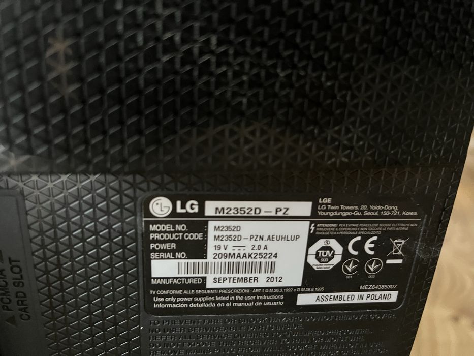 Монитор LG LED 60hz