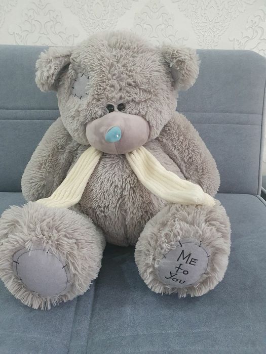 Машина игрушечная новая и тедди