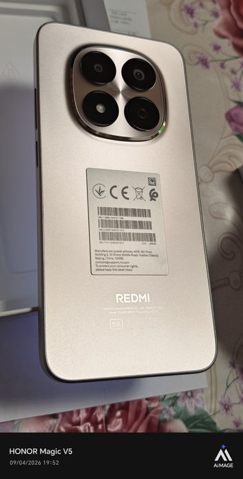 Xiaomi Redmi Note 15 Pro 5G / 256 GB / Titanium Color /Nou / Factura