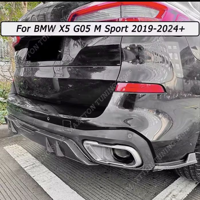 Добавка за предна и задна броня за BMW G05 pre face