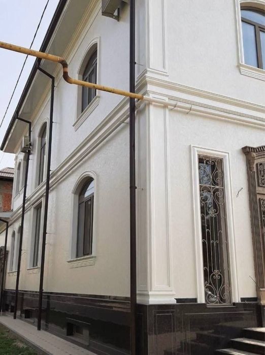 Травертин фасад ишларини киламиз