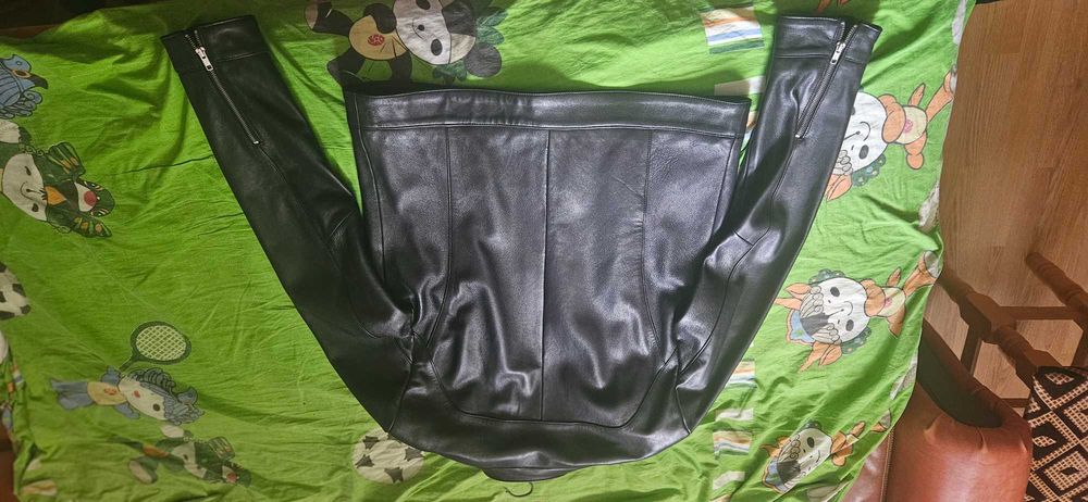 Geacă piele naturala Serge Pariente  (biker)