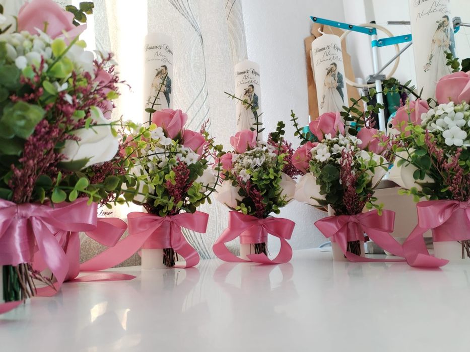 Lumânări de nuntă și botez