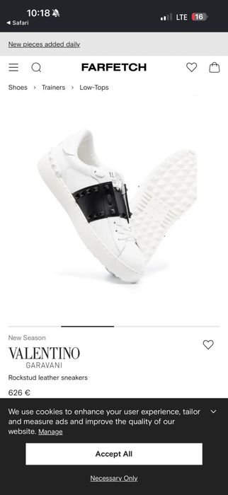Adidasi Valentino