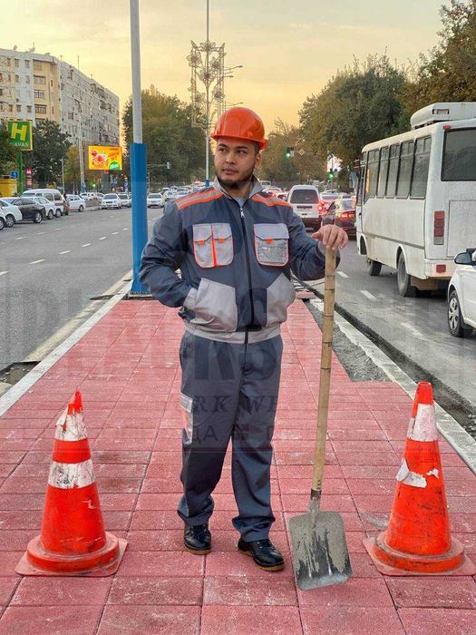 Спецодежда в Узбекистане, Ташкент для дорожных работ