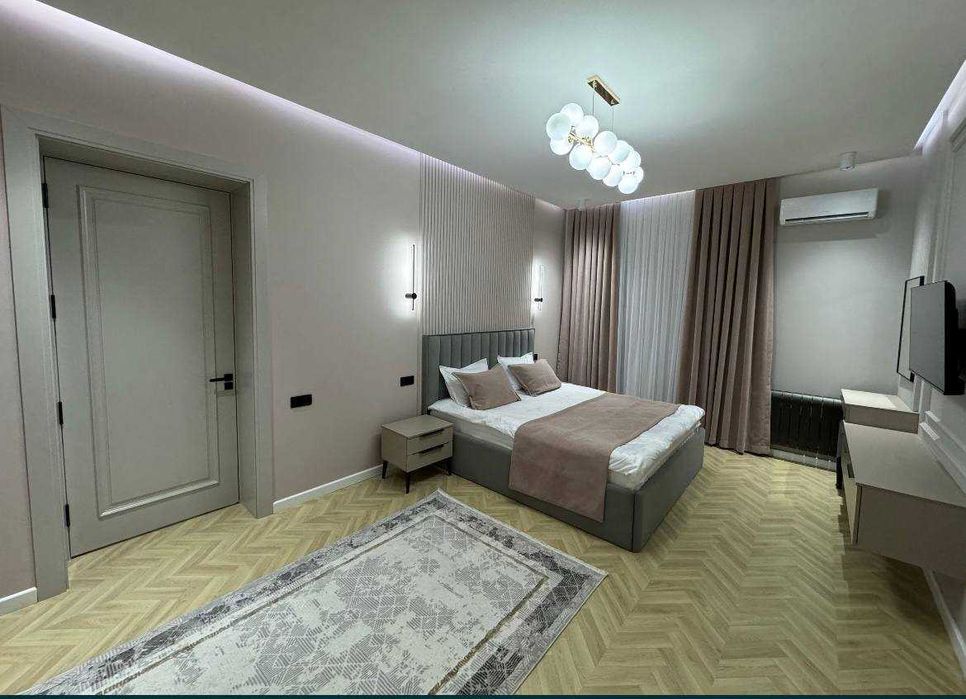 Аренда Жк Oq Saroy! 2-комнатная 75 м² Новая! Паркентский / Макро