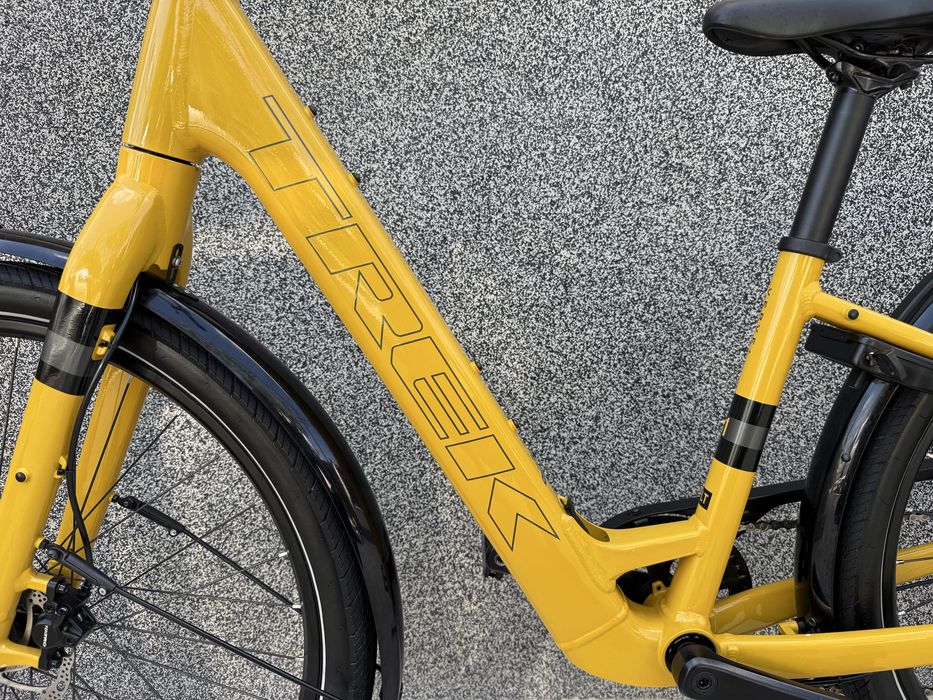 Trek Verve+ 1 2024 Електрически велосипед 27.5 Shimano КАТО НОВ