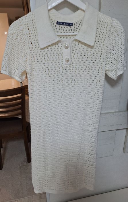 Платье, белое, новое