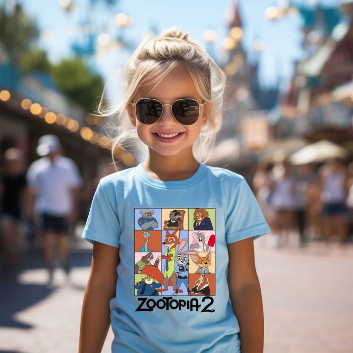 Детски тениски с герой от Zootopia2