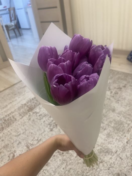 Цветы Астана тюльпаны