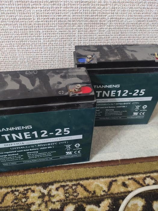 Аккумулятор TianNeng TNE12-25 12V 25Ah (AGM, Deep Cycle)