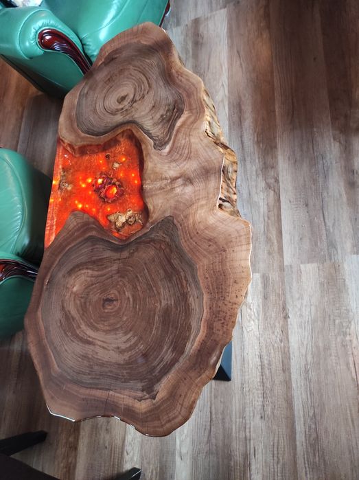 Birou/masă lemn masiv de nuc